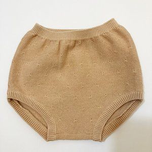 Quincy Mae Knit Bloomer Petal 12-18m